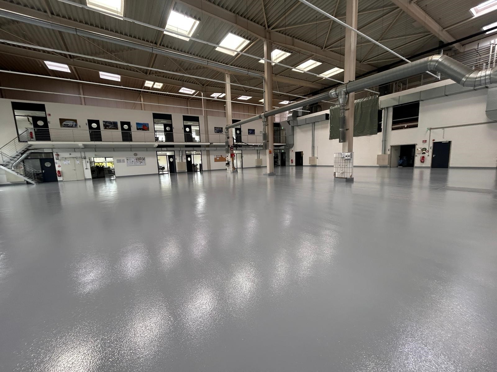 Ableitfähige Bodenbeschichtung – großes Bild