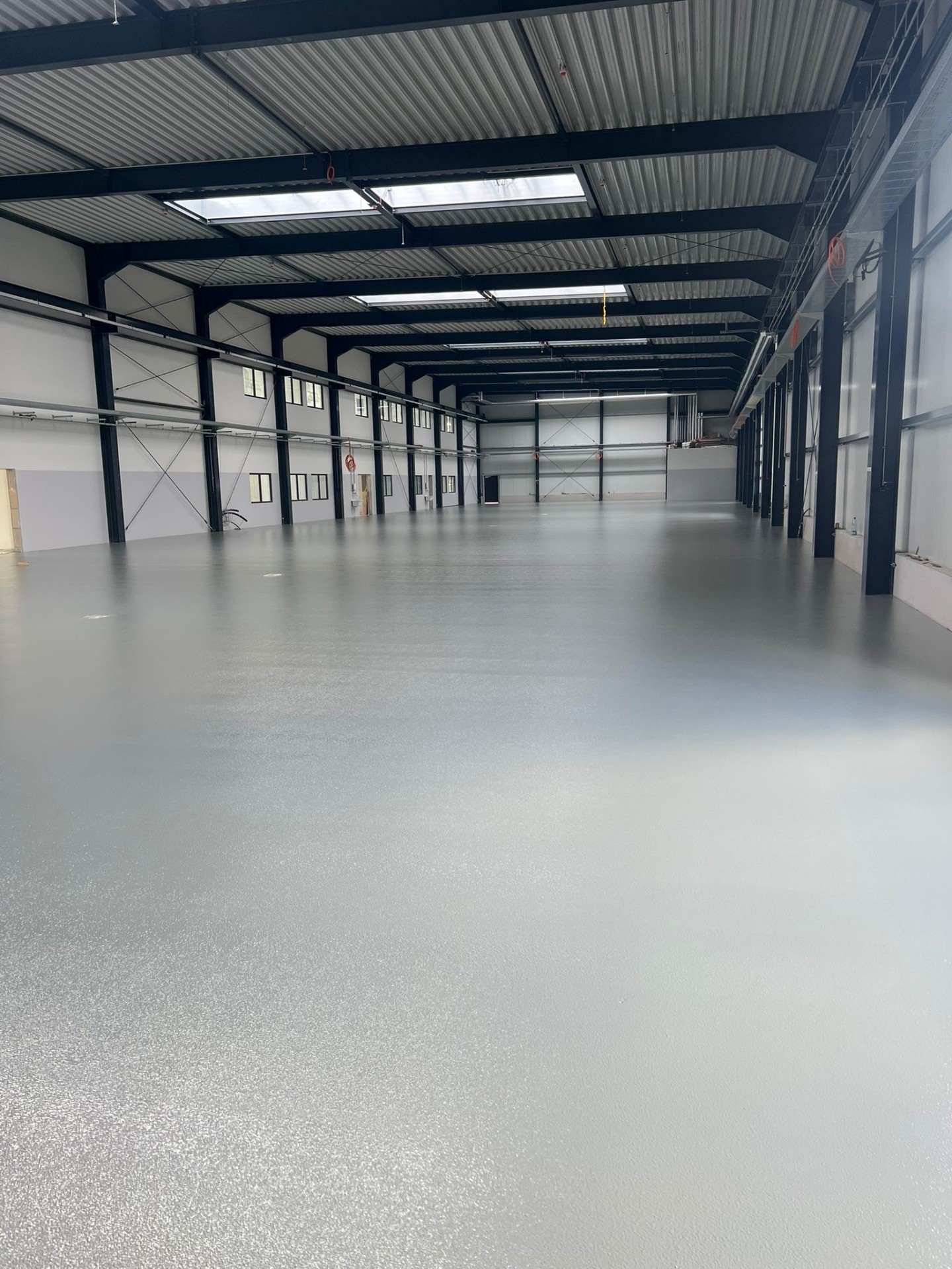 Ableitfähige Bodenbeschichtung – Detailansicht