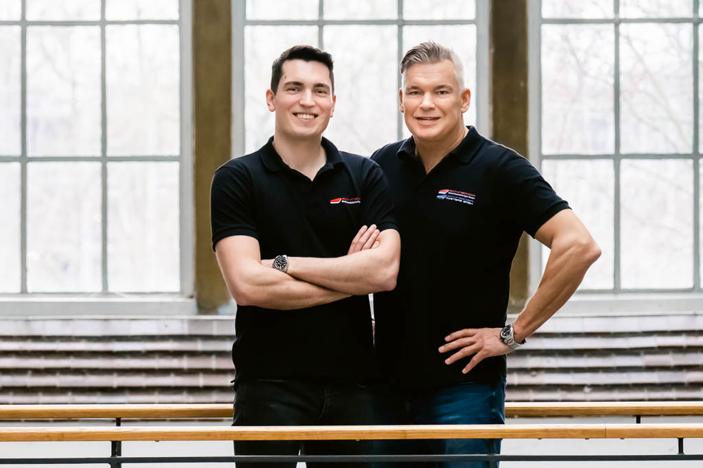 Maurice Schneider und Andreas Schneider, Geschäftsführung Schneider Bodenbeschichtungen GmbH