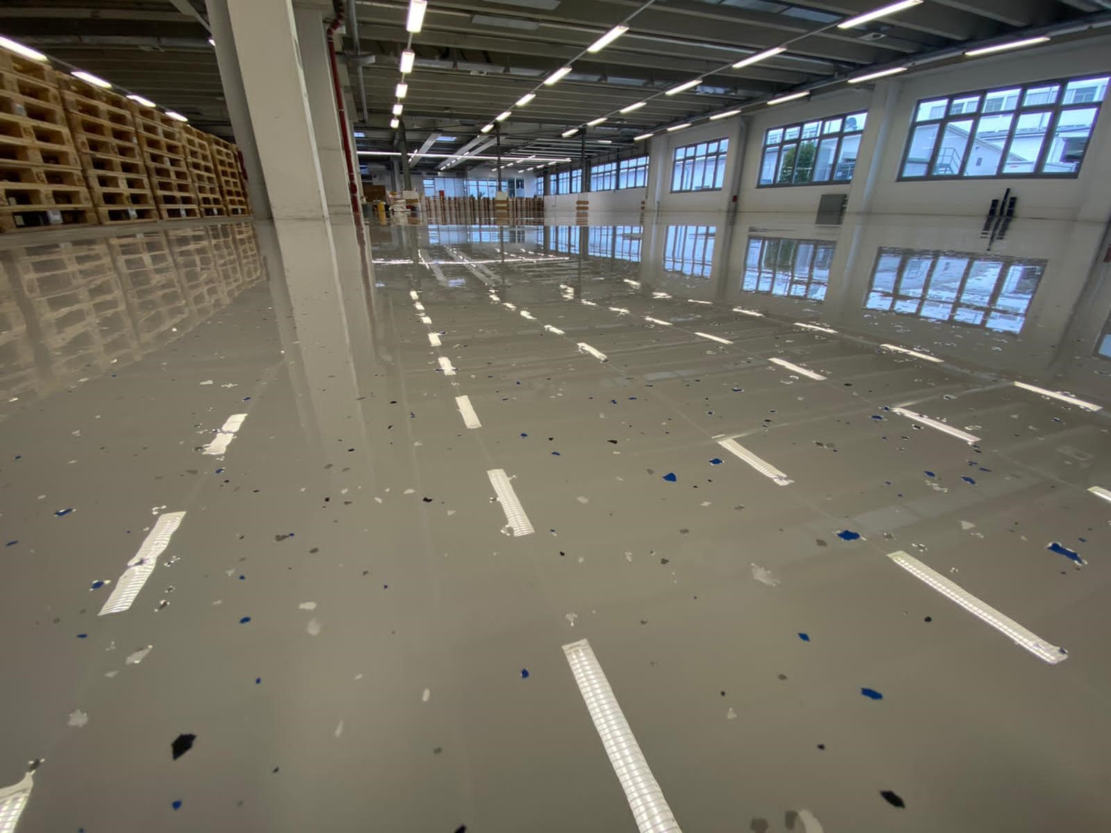 Industriebodenbeschichtung Einsatzbereich